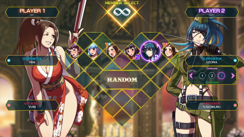 New Info And Gameplay From Snk Heroines Team Frenzy Revealed