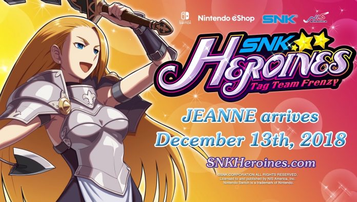 SNK Heroines Jeanne DLC